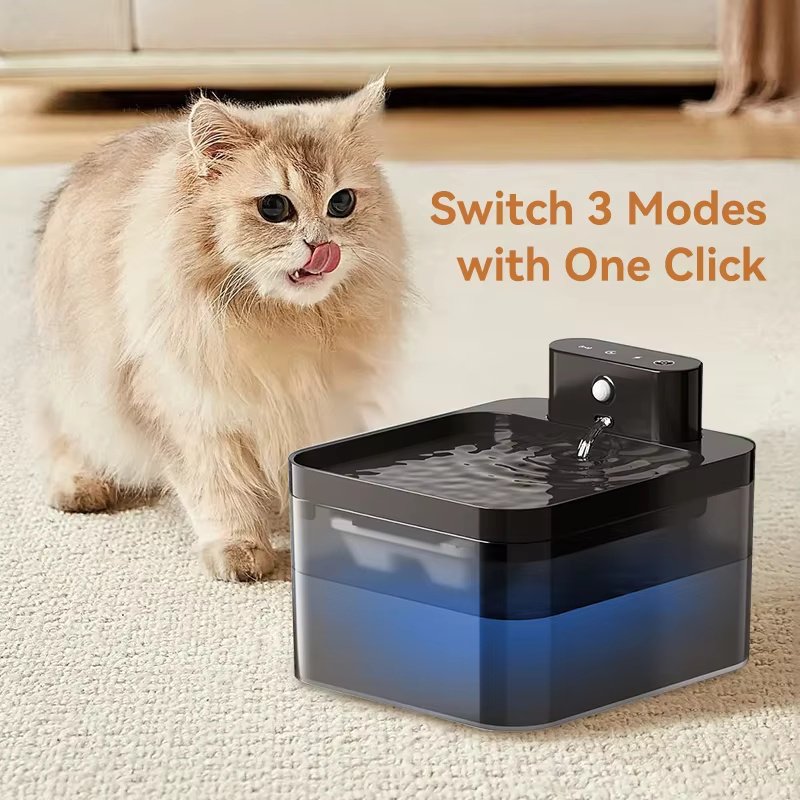 Automatic Cat Water Fountain 2.2L Battery Powered Pet Fountain with Motion Sensor, Wireless Silent Design for Dogs & Cats #TOP PICKS - Image 4
